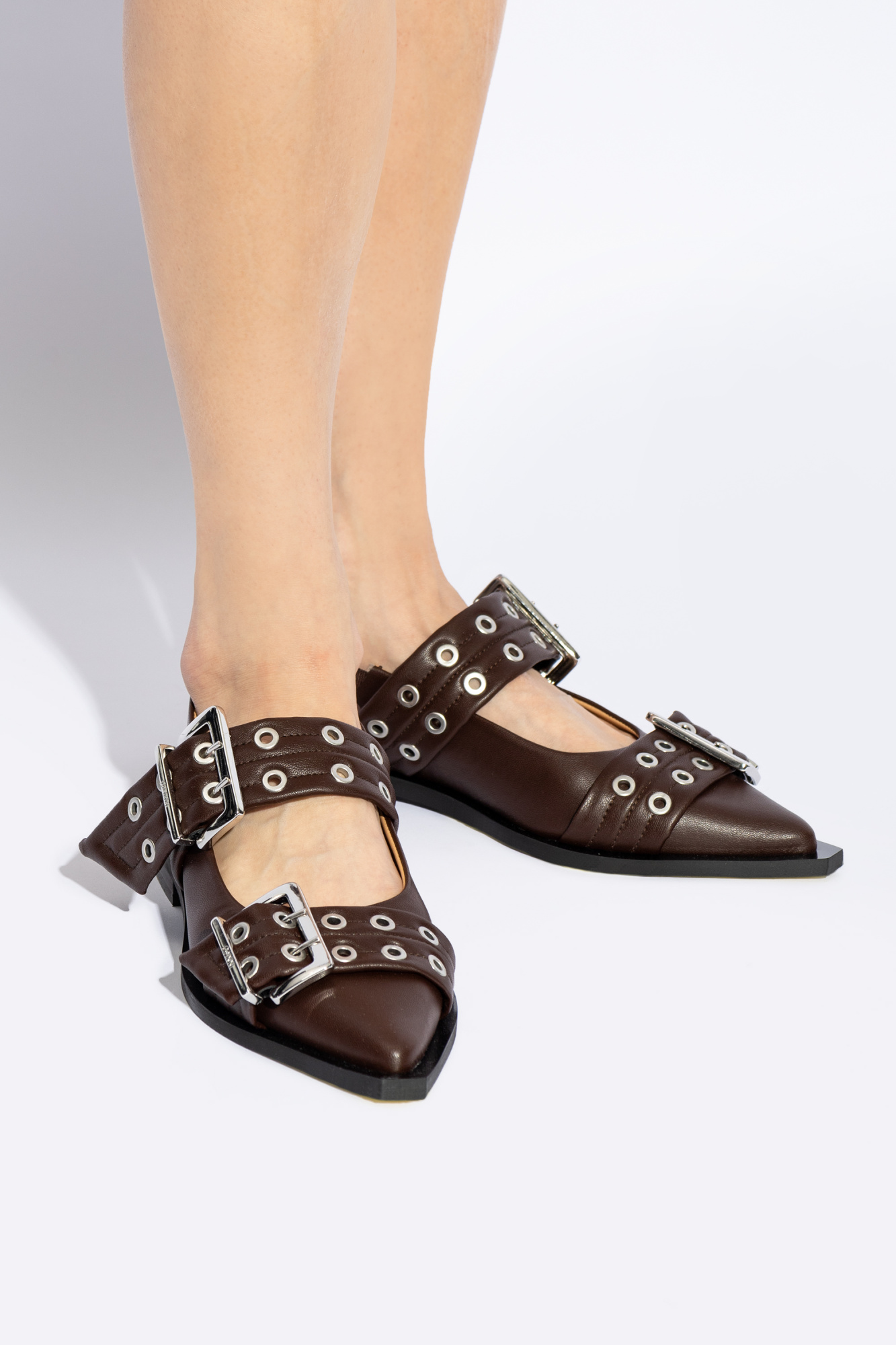 【関税&送料込】Ganni Sandalo Con Fibbia GANNI – Women's Designer Fashion, Bags & Accessories